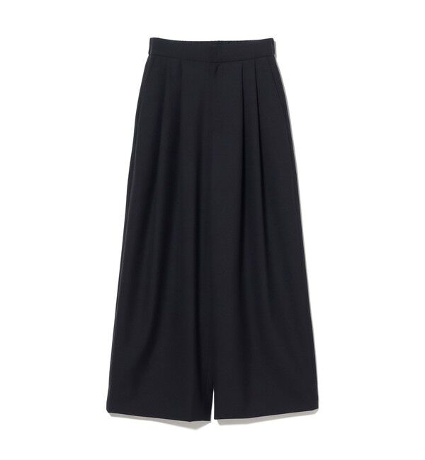 BEAMS SELECTION for WOMEN「ATON / ウールトロピカル ワイドイージーパンツ」|チノ|