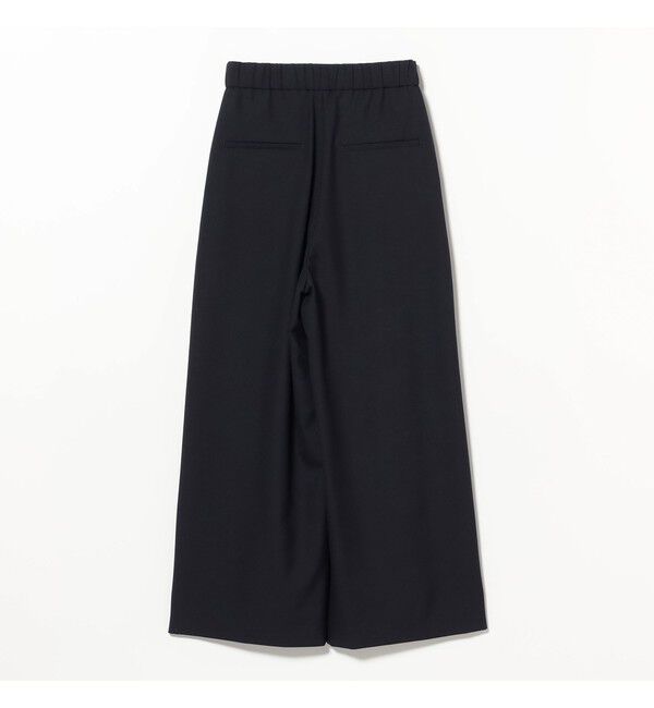 BEAMS SELECTION for WOMEN「ATON / ウールトロピカル ワイドイージーパンツ」|チノ|