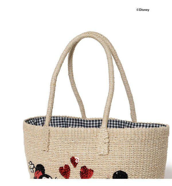 BEAMS SELECTION for WOMEN「Disney &times; BEAMS BOY / アバカ トートバッグ」|その他|
