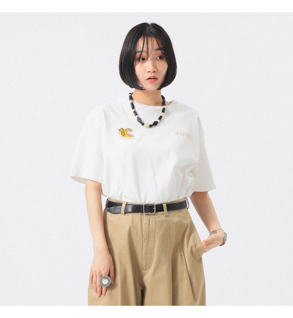 BEAMS SELECTION for WOMEN「【別注】テーラー東洋 / 50th 50％ スカ Tシャツ」|Tシャツ・カットソー|