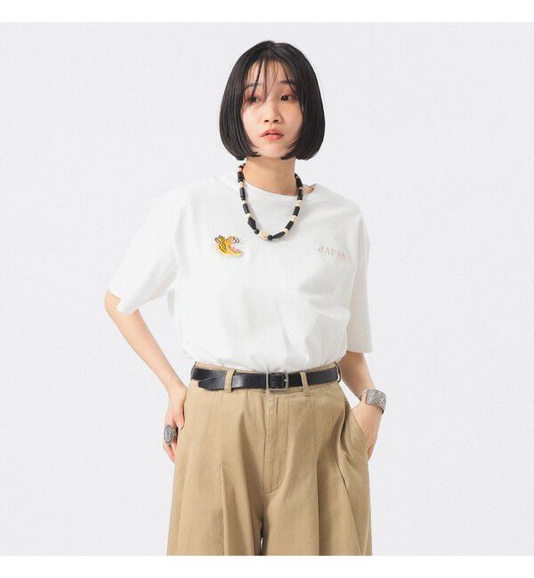 BEAMS SELECTION for WOMEN「【別注】テーラー東洋 / 50th 50％ スカ Tシャツ」|Tシャツ・カットソー|