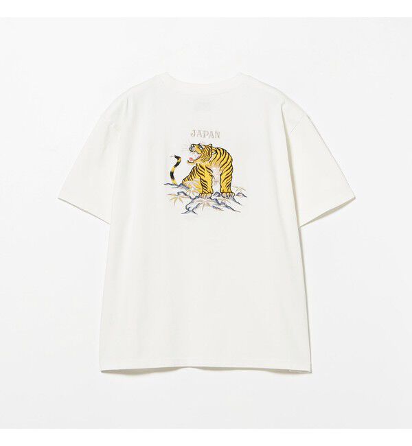 BEAMS SELECTION for WOMEN「【別注】テーラー東洋 / 50th 50％ スカ Tシャツ」|Tシャツ・カットソー|