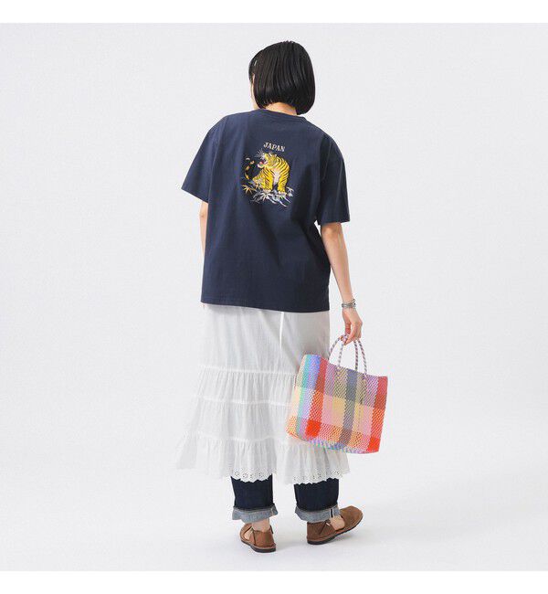 BEAMS SELECTION for WOMEN「【別注】テーラー東洋 / 50th 50％ スカ Tシャツ」|Tシャツ・カットソー|