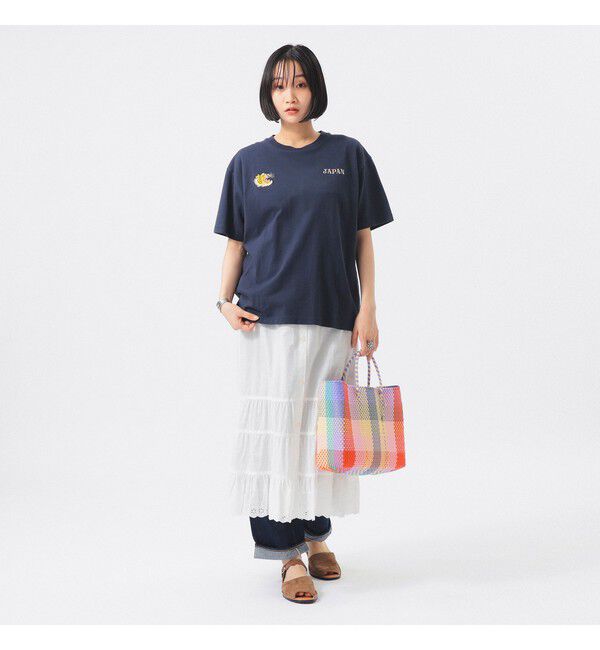 BEAMS SELECTION for WOMEN「【別注】テーラー東洋 / 50th 50％ スカ Tシャツ」|Tシャツ・カットソー|