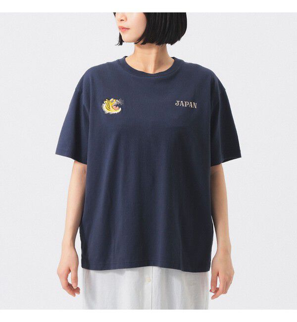 BEAMS SELECTION for WOMEN「【別注】テーラー東洋 / 50th 50％ スカ Tシャツ」|Tシャツ・カットソー|