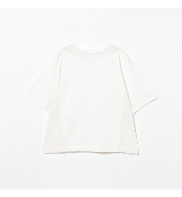 Ray BEAMS 「シアー キリカエ クルーネック Tシャツ」|Tシャツ・カットソー|