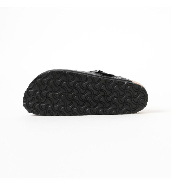 BEAMS SELECTION for WOMEN「【別注】BIRKENSTOCK / BOSTON &ldquo;BONE PATTERN&rdquo; Smooth BLACK」|サンダル|