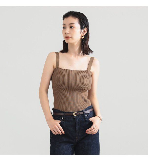 BEAMS SELECTION for WOMEN「ORR / アコーディオン キャミソール」|ニット・セーター|