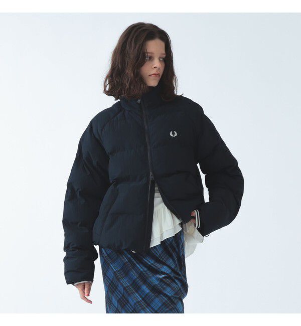 BEAMS SELECTION for WOMEN「FRED PERRY / パデッド ジャケット」|ブルゾン・スタジャン|