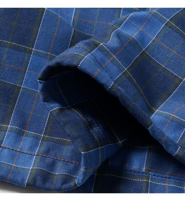 BEAMS「BEAMS｜Check Zip Up Shirt｜メンズ ジップアップシャツ ブルゾン｜ワークテイスト｜シワになりにくい 速乾」|シャツ・ブラウス|