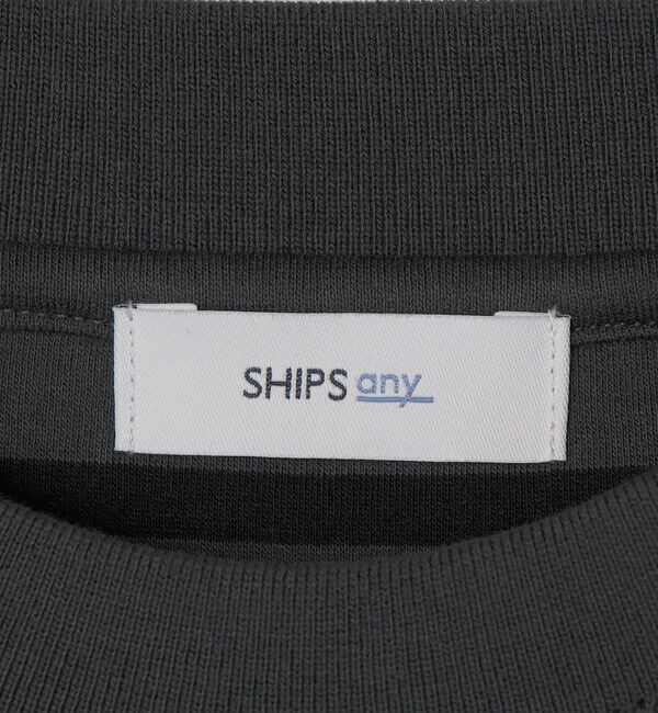 SHIPS any「SHIPS any:〈洗濯機可能〉デザイン リブ ベーシック ボーダー Tシャツ◇」|Tシャツ・カットソー|
