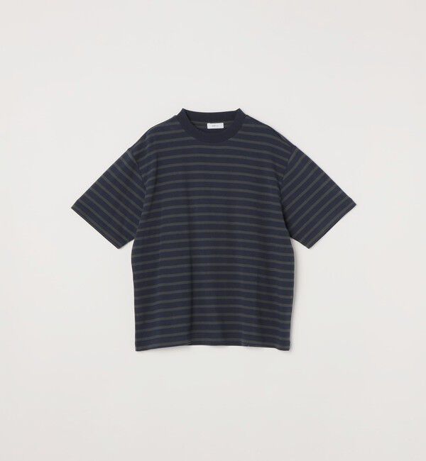 SHIPS any「SHIPS any:〈洗濯機可能〉デザイン リブ ベーシック ボーダー Tシャツ◇」|Tシャツ・カットソー|