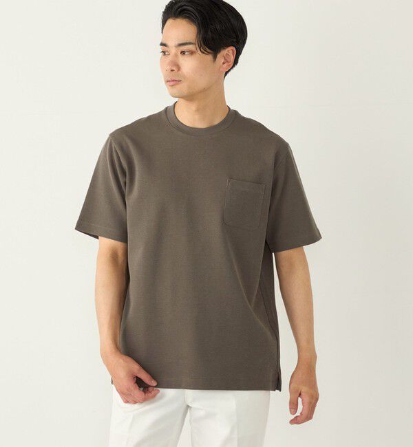 SHIPS Colors 「SHIPS Colors:〈吸水速乾・遮熱・UVカット〉AVANT(R) 3D サーフニット T◇」|Tシャツ・カットソー|