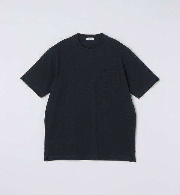 SHIPS Colors 「SHIPS Colors:〈吸水速乾・遮熱・UVカット〉AVANT(R) 3D サーフニット T◇」|Tシャツ・カットソー|ネイビー