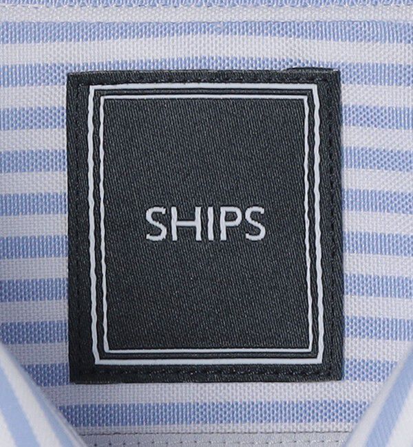 SHIPS「SHIPS: THOMAS MASON ロンドン ストライプ ワイドカラー シャツ」|シャツ・ブラウス|