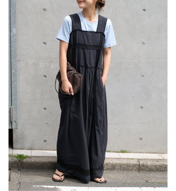 OUTDOOR PRODUCTS Usual Things「コットンローンレーストリムワンピース」|ワンピース|