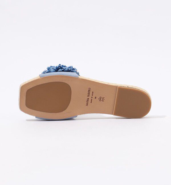 TOMORROWLAND GOODS「PALOMA BARCELO LEIKO フラワーモチーフ ジュートサンダル」|サンダル|