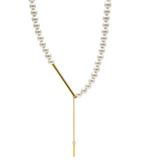 TOMORROWLAND GOODS「【別注】januka  パール ロングネックレス」|ネックレス|