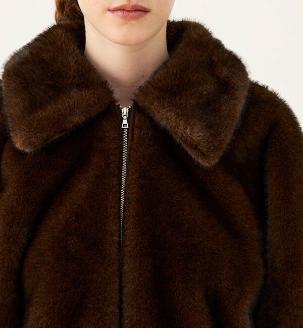 Ballsey「ランダムエコファー ラウンドフォルムコート」|その他|