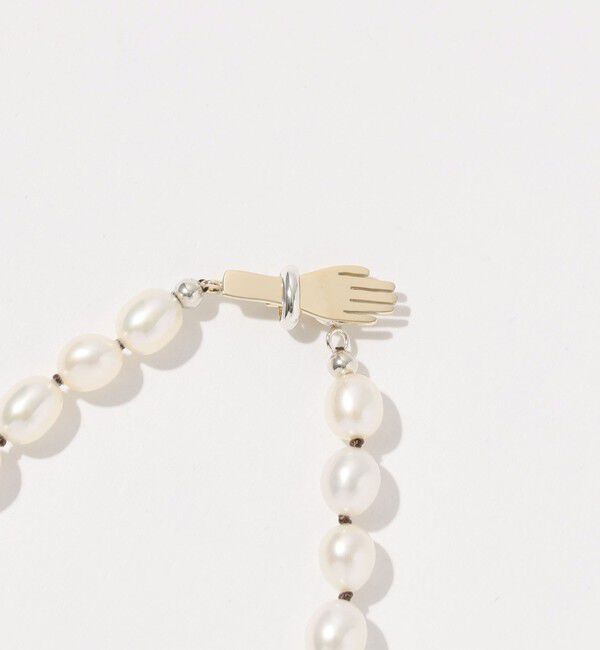 TOMORROWLAND GOODS「PALA Pearl w/Hand End ネックレス」|ネックレス|