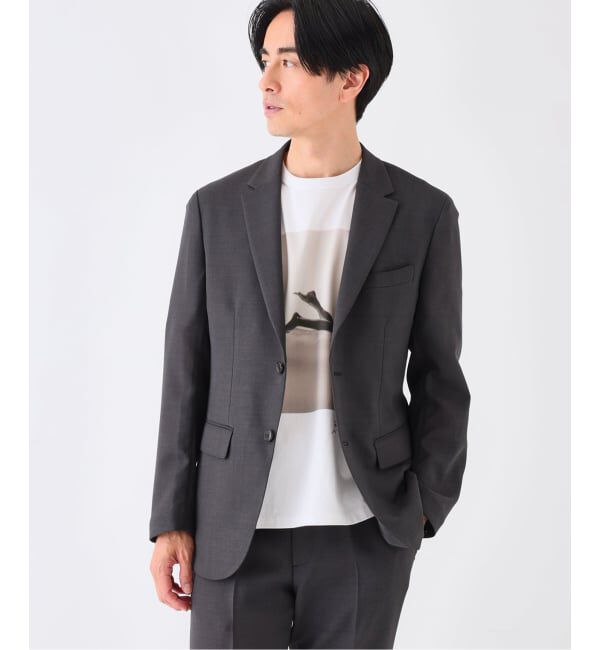 EDIFICE「&rdquo;吸汗＆速乾機能&rdquo; EVALET メッシュ 2ボタン ジャケット」|スーツ|