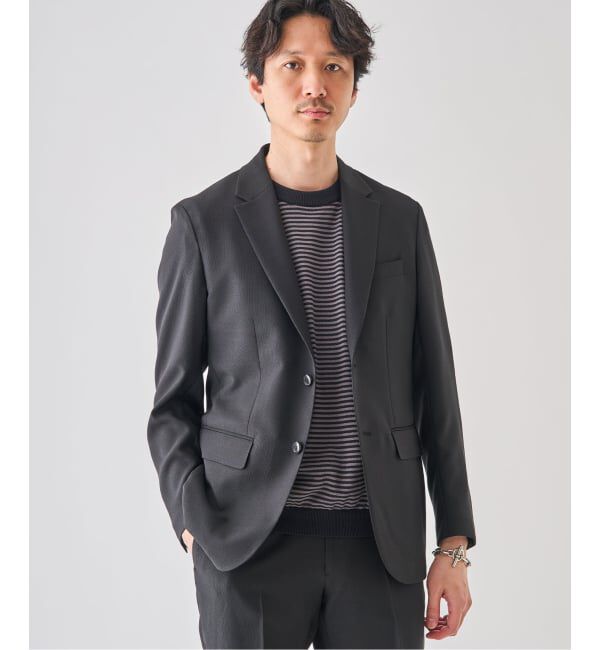 EDIFICE「&rdquo;吸汗＆速乾機能&rdquo; EVALET メッシュ 2ボタン ジャケット」|スーツ|