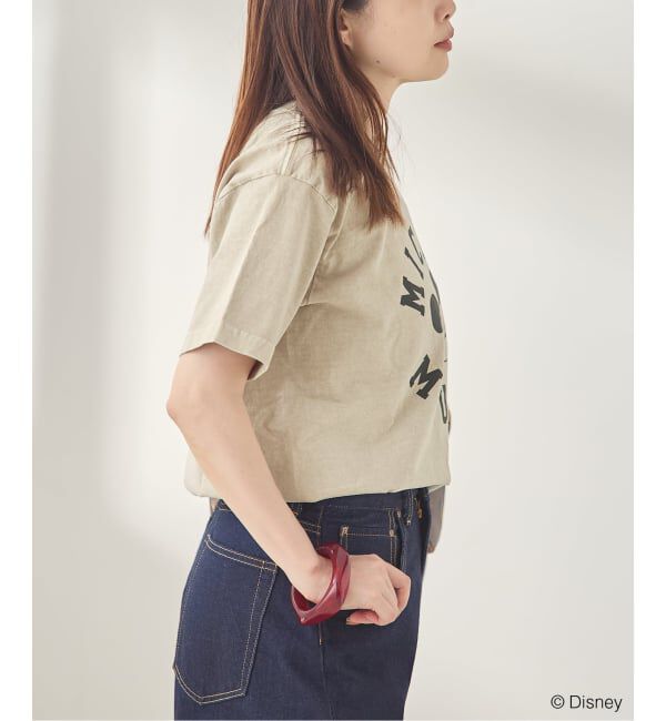 journal standard L'essage「《追加》【MICKEY】ピグメントTシャツ」|Tシャツ・カットソー|