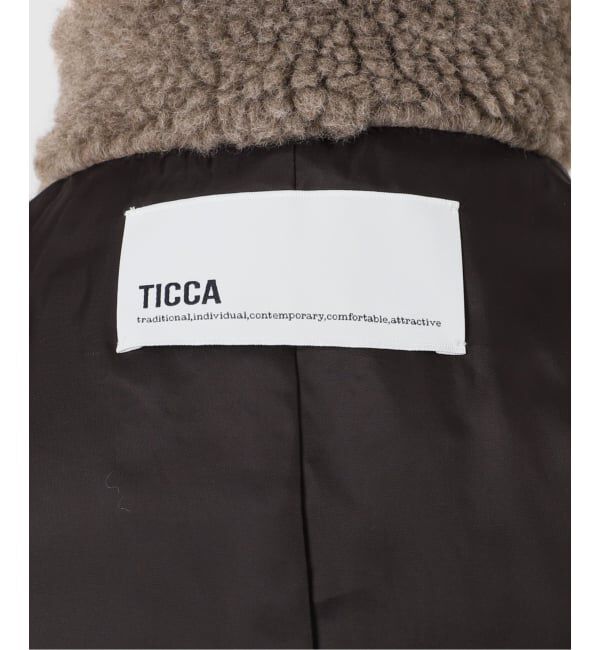 Spick and Span「TICCA / ティッカ WOOLファーベスト」|ダウンベスト・ベスト|