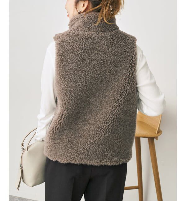 Spick and Span「TICCA / ティッカ WOOLファーベスト」|ダウンベスト・ベスト|