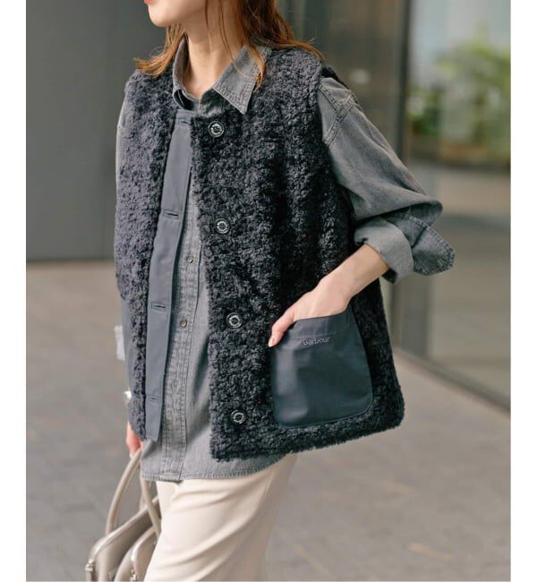 Spick and Span「《別注 / 追加予約》Barbour/バブアー Kintra liner」|ダウンベスト・ベスト|