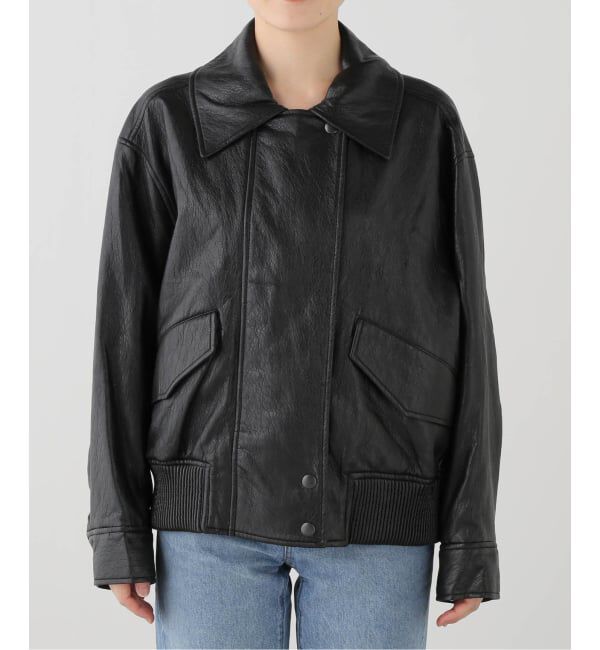  「LVIR / ルヴィエール FAUX LEATHER ブルゾン」|その他|