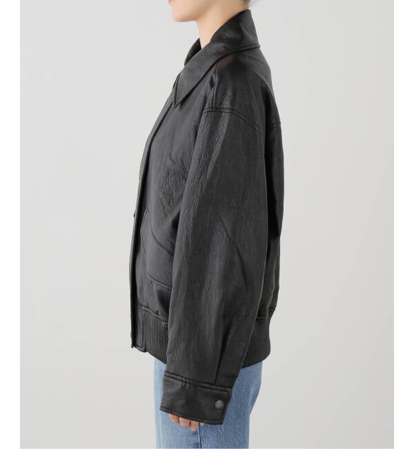  「LVIR / ルヴィエール FAUX LEATHER ブルゾン」|その他|