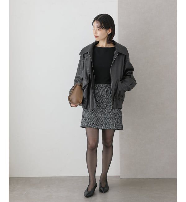  「LVIR / ルヴィエール FAUX LEATHER ブルゾン」|その他|