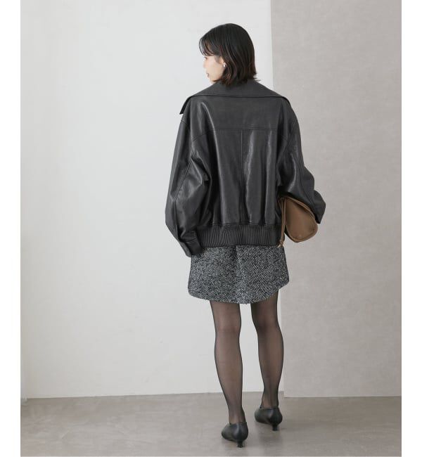  「LVIR / ルヴィエール FAUX LEATHER ブルゾン」|その他|