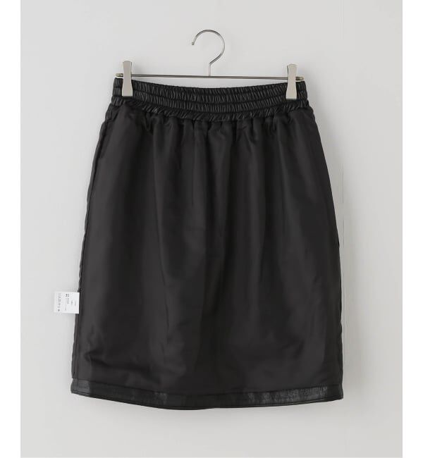  「LVIR / ルヴィエール FAUX LEATHER MIDI スカート」|スカート|
