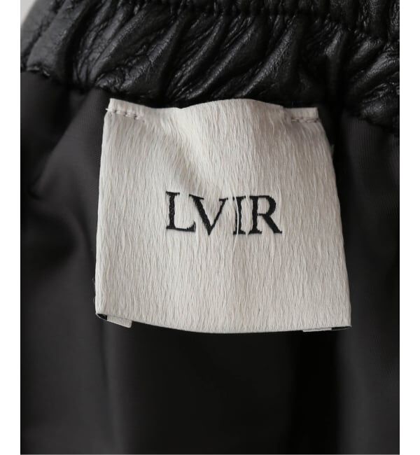  「LVIR / ルヴィエール FAUX LEATHER MIDI スカート」|スカート|