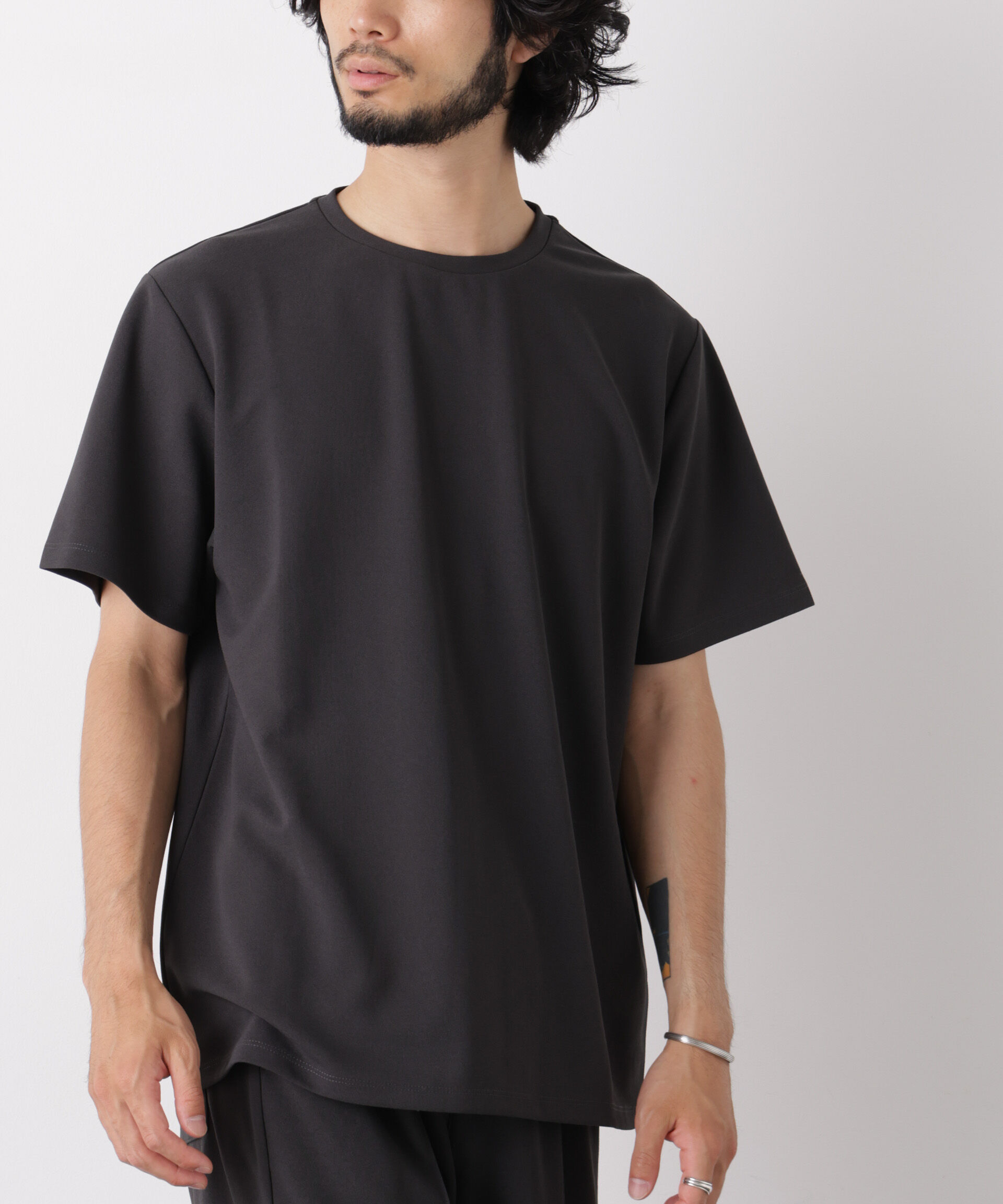 NANO universe「『Begin 9月号掲載』｢DamerinoPack｣ forJetSetter ワンマイルセットアップ」|Tシャツ・カットソー|