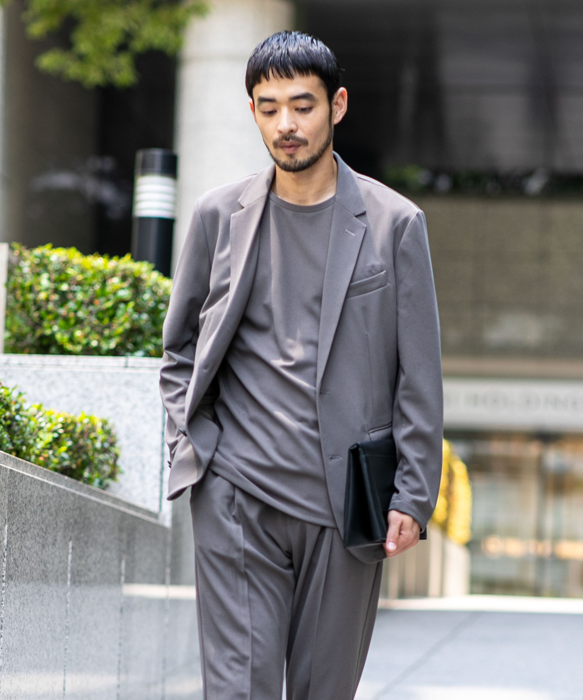 NANO universe「『Begin 9月号掲載』｢DamerinoPack｣ forJetSetter ワンマイルセットアップ」|Tシャツ・カットソー|