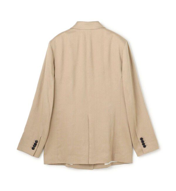 BEIGE,「【Precious掲載】MICA / リネンブレンドテーラードジャケット」|テーラードジャケット|