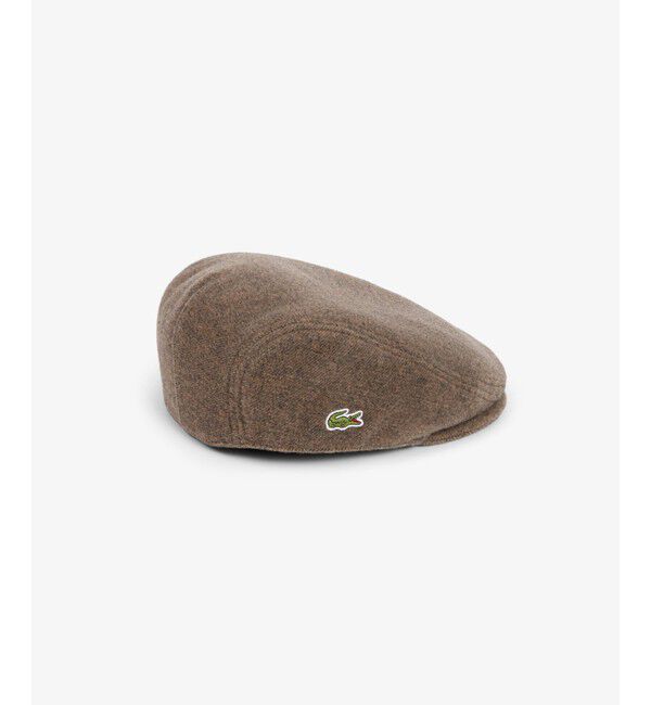 LACOSTE「ブレンドウールフェルトベレー」|ハンチング・ベレー帽|