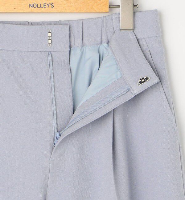 NOLLEY'S「《防シワ》ウォッシャブルウールライクセミワイドパンツ」|その他|