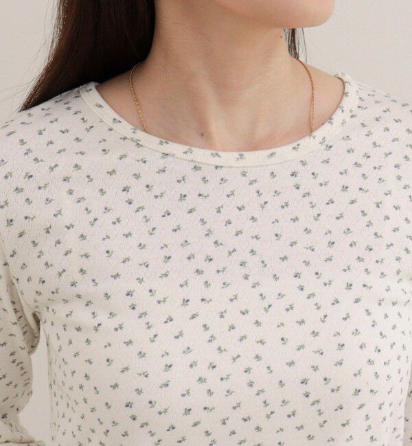 fredy emue「パターンメッシュプルオーバーカットソー」|Tシャツ・カットソー|