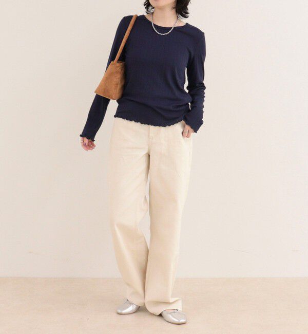 fredy emue「パターンメッシュプルオーバーカットソー」|Tシャツ・カットソー|