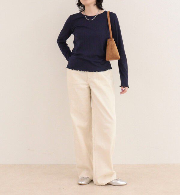 fredy emue「パターンメッシュプルオーバーカットソー」|Tシャツ・カットソー|