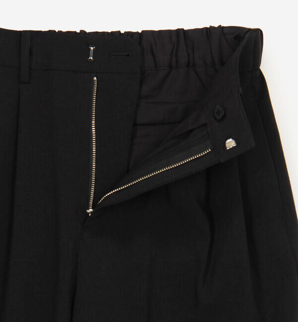 Morris & Sons「MORRIS & SONS | 3タック ワイドパンツ WOMEN」|チノ|