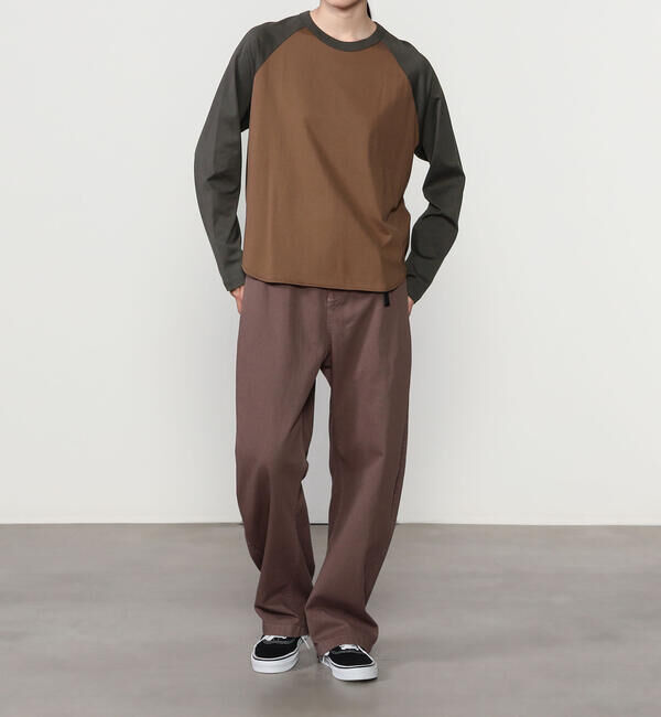handvaerk「handvaerk | 60/2 ベースボールTシャツ WOMEN」|Tシャツ・カットソー|