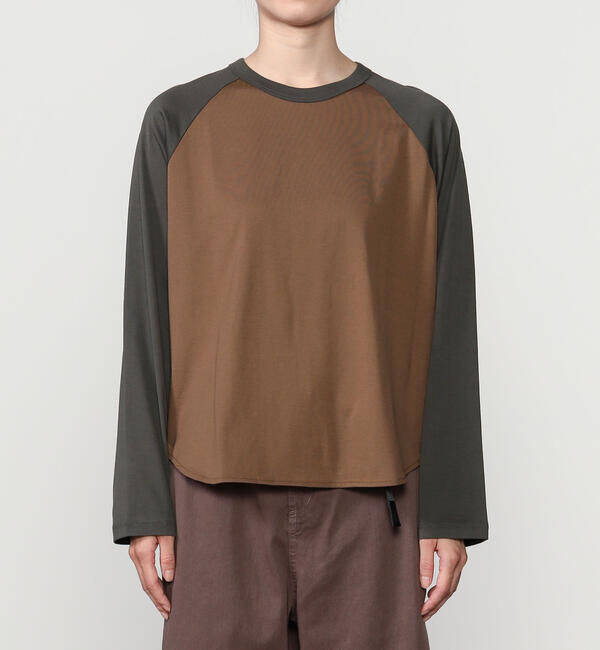 handvaerk「handvaerk | 60/2 ベースボールTシャツ WOMEN」|Tシャツ・カットソー|