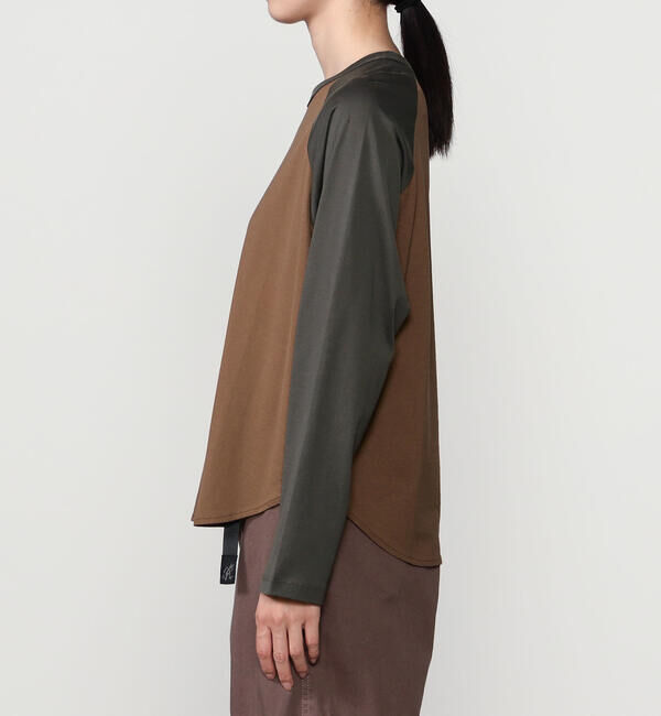 handvaerk「handvaerk | 60/2 ベースボールTシャツ WOMEN」|Tシャツ・カットソー|