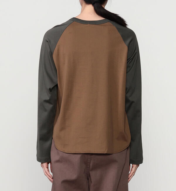 handvaerk「handvaerk | 60/2 ベースボールTシャツ WOMEN」|Tシャツ・カットソー|