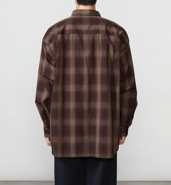 DANTON「DANTON | レギュラーカラー 長袖ワークシャツ MEN」|シャツ・ブラウス|